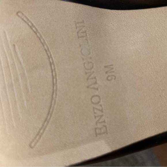 ENZO ANGIOLINI Sz  9 Classic With Platform 5” Heels Pumps Leather Shoes - Picture 8 of 10